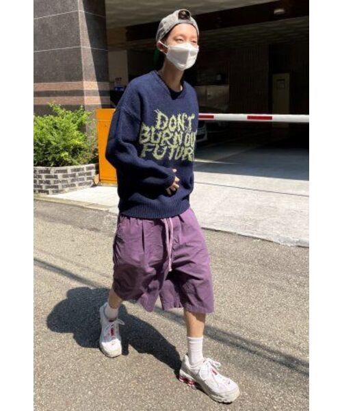AJOBYAJO（アジョバイアジョ）の「[PBA] DBOF ウールニットセーター [ネイビー]（ニット/セーター・レディース・その他・SMALL/X-LARGE/LARGE）」の17枚目の写真