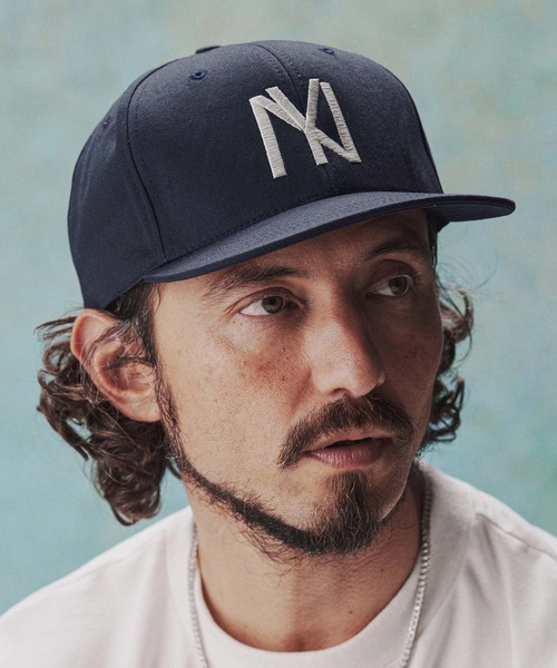 最終値下げ！NOOM×Lico macrame コラボキャップ mko13599- Cooperstown Ball Cap×THEOREM コラボキャップ（NY）(TRM26