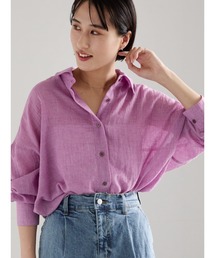 Te chichi（テチチ）の「シャンブレーボイルシャツ（シャツ/ブラウス）」