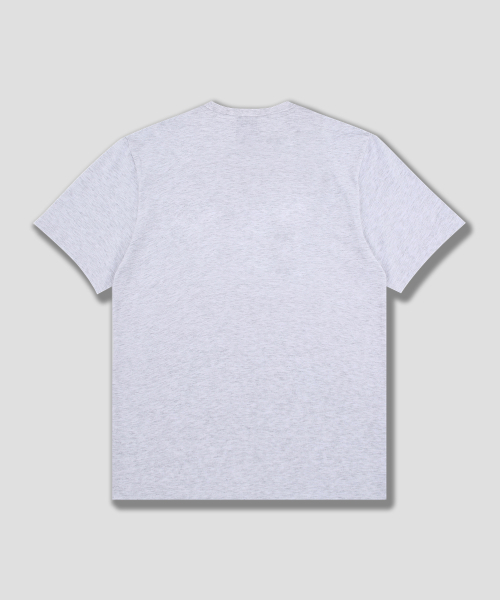 DOLPHIN WAVE APPAREL(ドルフィンウェーブアパレル)の「ドルフィンミニチェーン刺繍16番半袖Tシャツクールグレー(Tシャツ/カットソー・メンズ・その他・MEDIUM/LARGE/X-LARGE)」の2枚目の写真