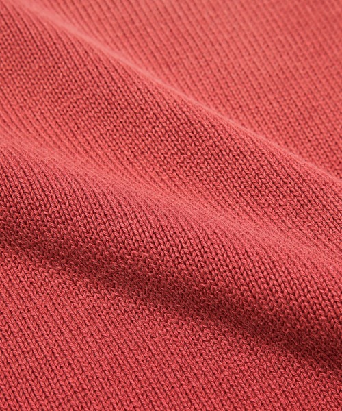 KHOKI（コッキ）の「Vintage-effect cotton knit pullover（ニット/セーター・メンズ・ブラック/グリーン/レッド・3）」の10枚目の写真