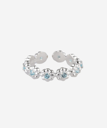 SILVERTAG（シルバータグ）の「BRF-26SS2 アクアマリンエーテルシルバーリング（リング）」