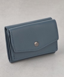 LASIEM（ラシエム）の「ボタンタイプ 財布 メンズ ミニ財布 三つ折り財布 本革 小さい財布 三つ折り 財布 コンパクト（財布）」