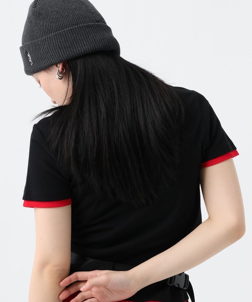 JEANASIS(ジーナシス)の「チュールレイヤーバイカラーTEE/782879(Tシャツ/カットソー・レディース・ブルー系その他/グレー系その他/ブラック系その他・FREE)」の11枚目の写真
