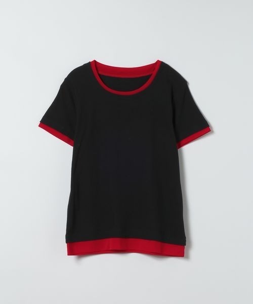 JEANASIS(ジーナシス)の「チュールレイヤーバイカラーTEE/782879(Tシャツ/カットソー・レディース・ブルー系その他/グレー系その他/ブラック系その他・FREE)」の12枚目の写真