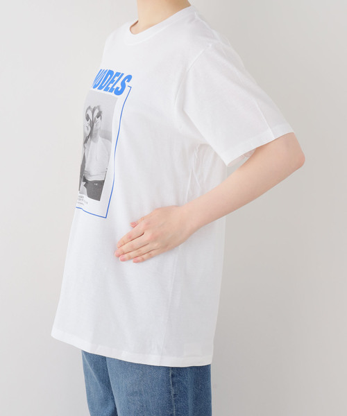OUTDOOR PRODUCTS（アウトドアプロダクツ）の「GRS LIFE Tshirts（Tシャツ/カットソー・レディース・ホワイト・FREE）」の4枚目の写真