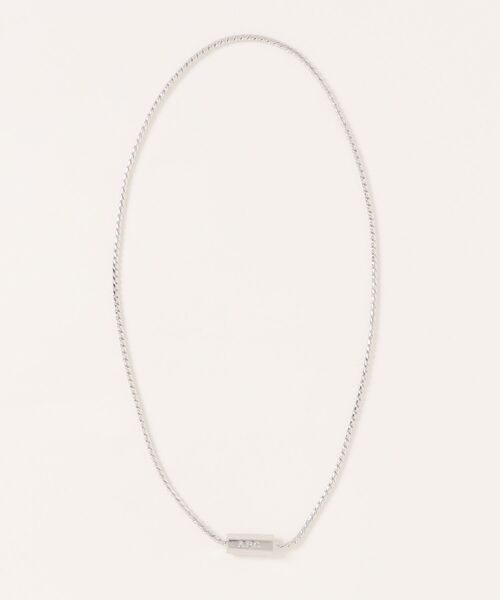 A.P.C.(アーペーセー)の「COLLIER ANGLE(ネックレス・メンズ・シルバー・ONESIZE)」の1枚目の写真