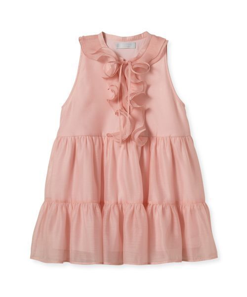 CELFORD（セルフォード）の「【WEB限定カラー】ラッフルフリルネックブラウス（シャツ/ブラウス・レディース・ブラック/ピンクベージュ/サックスブルー/ドット・F）」の21枚目の写真