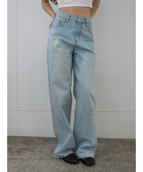 Kijun(キジュン)の「Seashore Jeans Light Blue(デニムパンツ・レディース・その他・SMALL/MEDIUM/LARGE)」の1枚目の写真