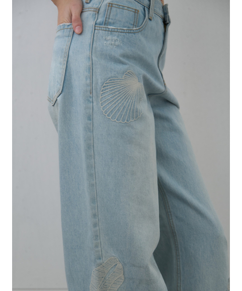 Kijun(キジュン)の「Seashore Jeans Light Blue(デニムパンツ・レディース・その他・SMALL/MEDIUM/LARGE)」の3枚目の写真