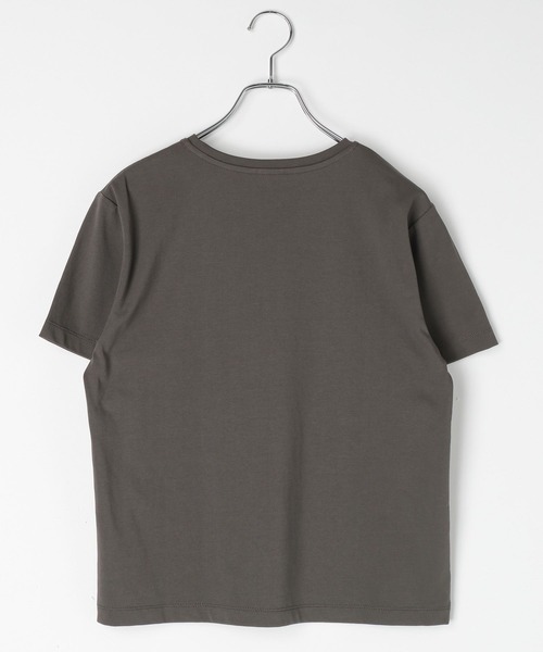 LEPSIM（レプシィム）の「HorseプリントT　668101（Tシャツ/カットソー・レディース・アイボリー/チャコールグレー/オフホワイト・FREE）」の4枚目の写真