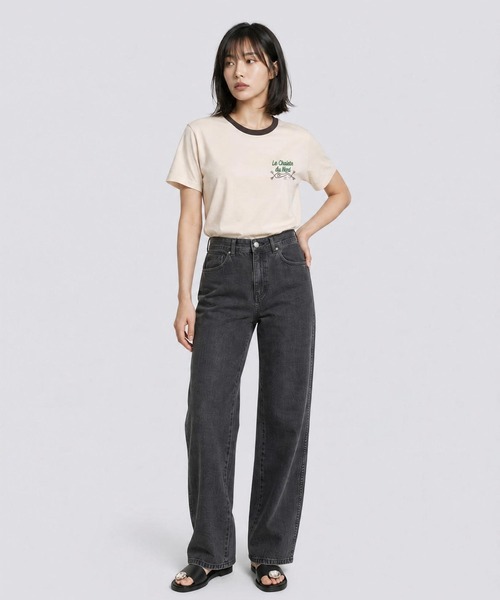 LEPSIM(レプシィム)の「HorseプリントT 668101(Tシャツ/カットソー・レディース・アイボリー/チャコールグレー/オフホワイト・FREE)」の17枚目の写真
