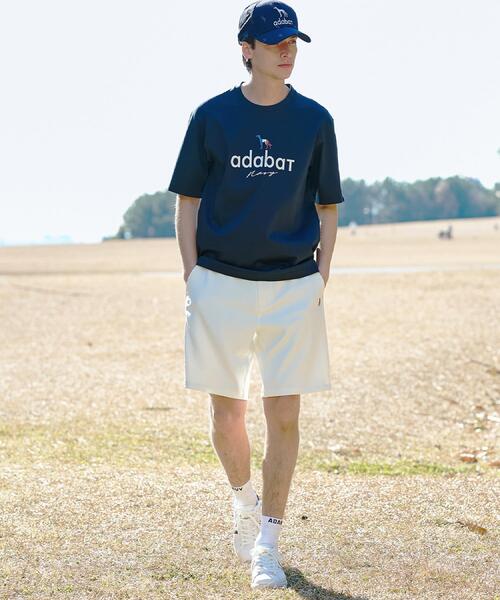 adabat（アダバット）の「【ADABAT NAVY】吸水速乾/UVカット/接触冷感/防しわ フルダルハーフパンツ（その他パンツ・メンズ・ホワイト・46/50/48）」の5枚目の写真