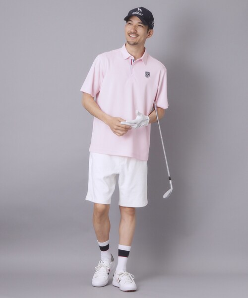 adabat（アダバット）の「【ADABAT NAVY】吸水速乾/UVカット/接触冷感/防しわ フルダルハーフパンツ（その他パンツ・メンズ・ホワイト・46/50/48）」の10枚目の写真