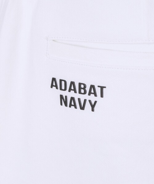 adabat（アダバット）の「【ADABAT NAVY】吸水速乾/UVカット/接触冷感/防しわ フルダルハーフパンツ（その他パンツ・メンズ・ホワイト・46/50/48）」の20枚目の写真