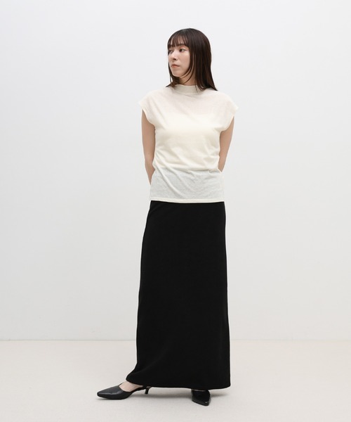 select MOCA(セレクトモカ)の「【サイズ展開】パイルIラインタイトスカート(スカート・レディース・ブラック系その他/ブラック/グレー/グレイッシュベージュ・LARGE/MEDIUM/SMALL)」の11枚目の写真