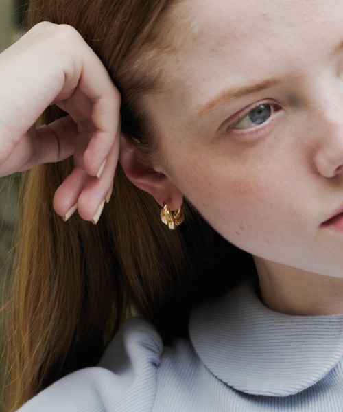 GIUNON(ジウノン)の「nickel free twist pierce / ニッケルフリーツイストピアス(ピアス(両耳用)・レディース・シルバー/ゴールド・FREE)」の15枚目の写真
