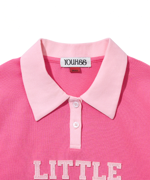 YOUHEE(ユヒ)の「LETTERING LONG SLEEVE PK T-SHIRTS_PINK(Tシャツ/カットソー・レディース・その他・SMALL/MEDIUM)」の5枚目の写真