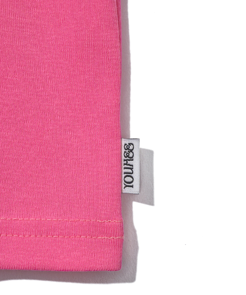 YOUHEE(ユヒ)の「LETTERING LONG SLEEVE PK T-SHIRTS_PINK(Tシャツ/カットソー・レディース・その他・SMALL/MEDIUM)」の8枚目の写真