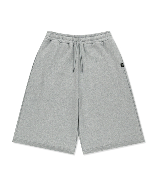 BROWNBREATH(ブラウンブレス)の「STAMP TAG SHORTS - MELANGE GREY(その他パンツ・レディース・その他・SMALL/MEDIUM/LARGE/X-LARGE)」の1枚目の写真