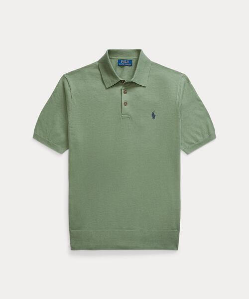 コットン ポロカラー セーター（ポロシャツ）｜POLO RALPH LAUREN