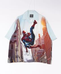 【 MARVEL 】 アロハシャツ スパイダーマン マイヒーロー 26S4