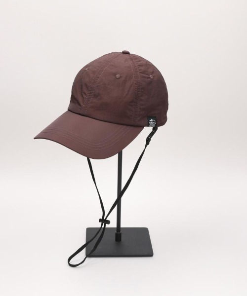 CAMP7(キャンプセブン)の「CAMP7(キャンプ7)コード付きUVキャップ(キャップ・レディース・ブラウン/ライトグレー/ブラック・フリー)」の11枚目の写真