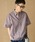 BROKEN BASE�i�u���[�N���x�[�X�j�́uHalf Sleeve Check Shirts / �n�[�t�X���[�u�`�F�b�N�V���c�i�V���c/�u���E�X�j�v�b�l�C�r�[