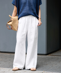 FRAMeWORK | LINEN EASY パンツ(スラックス)