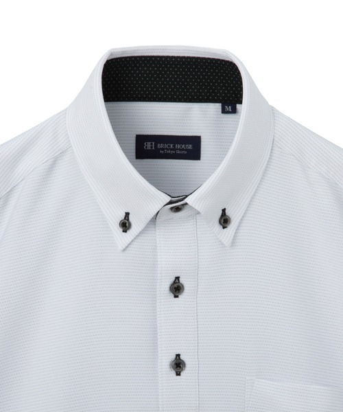 TOKYO SHIRTS(トウキョウシャツ)の「【通販限定】 ビズポロ COFREX 半袖ポロシャツ(ポロシャツ・メンズ・グレー・L/LL/XL/S/M)」の2枚目の写真