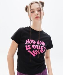 PY LUV TEE(BLACK)