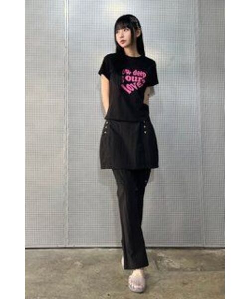 LUVISTRUE(ラヴイズトゥルー)の「PY LUV TEE(BLACK)(Tシャツ/カットソー・レディース・その他・FREE)」の3枚目の写真