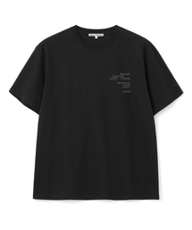 リフィットタイポTシャツ[ブラック]