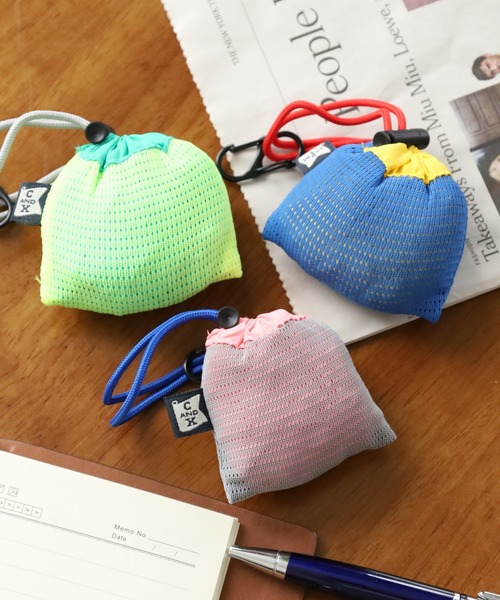 FUNALIVE（ファンアライブ）の「C&X MARKET エコバッグ　ボウル-S（エコバッグ/サブバッグ・メンズ・ネイビー/グリーン・ONE SIZE）」の11枚目の写真