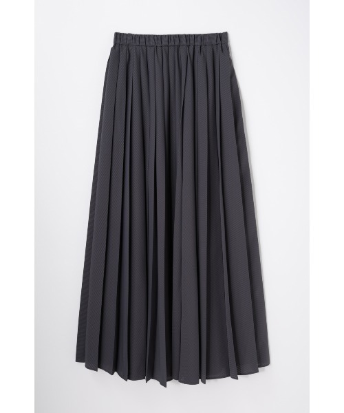 nagonstans(ナゴンスタンス)の「pleats skirt(スカート・レディース・ダークグレー/ダークカーキ/ダークネイビー・MEDIUM/SMALL)」の2枚目の写真
