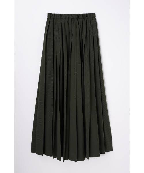 nagonstans(ナゴンスタンス)の「pleats skirt(スカート・レディース・ダークグレー/ダークカーキ/ダークネイビー・MEDIUM/SMALL)」の5枚目の写真