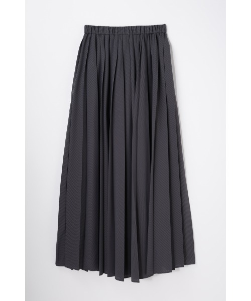 nagonstans(ナゴンスタンス)の「pleats skirt(スカート・レディース・ダークグレー/ダークカーキ/ダークネイビー・MEDIUM/SMALL)」の4枚目の写真