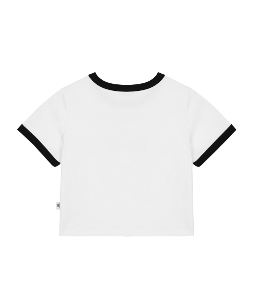 NICK&NICOLE（ニックアンドニコール）の「BUTTERFLY RINGER CROP TOP_IVORY（Tシャツ/カットソー・レディース・その他・FREE）」の5枚目の写真