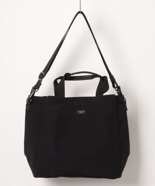 STANDARD SUPPLY(スタンダードサプライ)の「【STANDARD SUPPLY】2WAY FOLD TOTE(トートバッグ・メンズ・ブラック・FREE)」の1枚目の写真