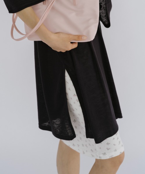 duei(デュイ)の「小花柄アイレットミディ丈カットスカート(スカート・レディース・グレー/ホワイト・FREE)」の22枚目の写真