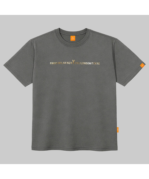 LLAMO（エラモ）の「ゴールドシティ 半袖Tシャツ 男女共用 ビッグサイズ S 4XL（Tシャツ/カットソー・レディース・レッド/チャコールグレー/ホワイト/ネイビー/ブラック・SMALL/X-LARGE/4XL/3XL/LARGE/MEDIUM/2XL）」の4枚目の写真