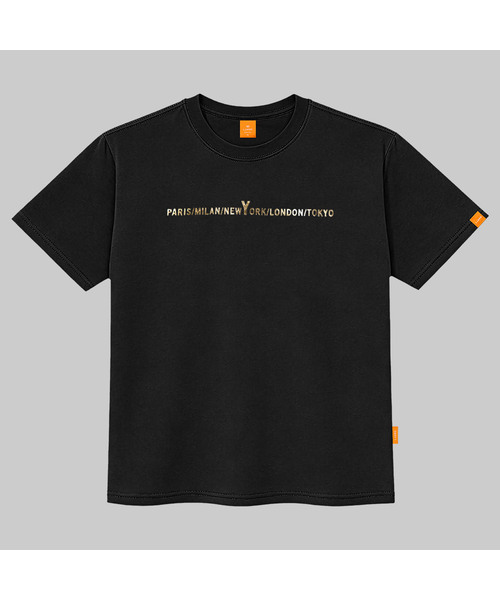 LLAMO（エラモ）の「ゴールドシティ 半袖Tシャツ 男女共用 ビッグサイズ S 4XL（Tシャツ/カットソー・レディース・レッド/チャコールグレー/ホワイト/ネイビー/ブラック・SMALL/X-LARGE/4XL/3XL/LARGE/MEDIUM/2XL）」の3枚目の写真