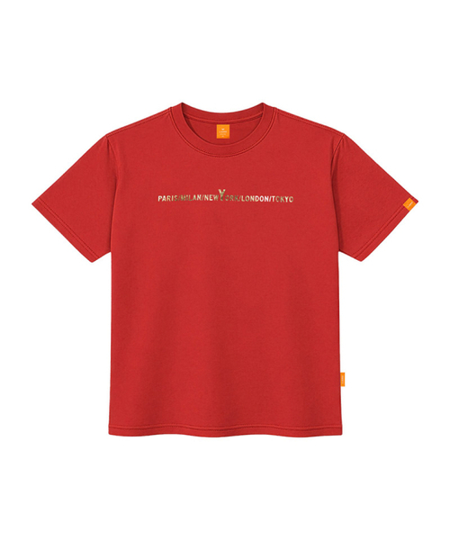 LLAMO（エラモ）の「ゴールドシティ 半袖Tシャツ 男女共用 ビッグサイズ S 4XL（Tシャツ/カットソー・レディース・レッド/チャコールグレー/ホワイト/ネイビー/ブラック・SMALL/X-LARGE/4XL/3XL/LARGE/MEDIUM/2XL）」の9枚目の写真