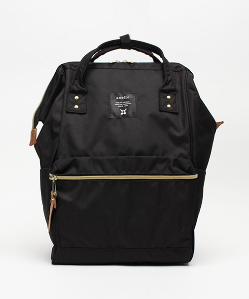 archives（アルシーヴ）の「ポリキャンバスリュックFN（バックパック/リュック・レディース・ブラック/ネイビー・MEDIUM）」の2枚目の写真