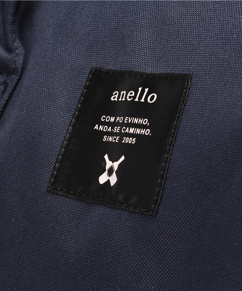 archives（アルシーヴ）の「ポリキャンバスリュックFN（バックパック/リュック・レディース・ブラック/ネイビー・MEDIUM）」の8枚目の写真