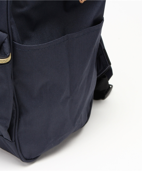 archives（アルシーヴ）の「ポリキャンバスリュックFN（バックパック/リュック・レディース・ブラック/ネイビー・MEDIUM）」の9枚目の写真