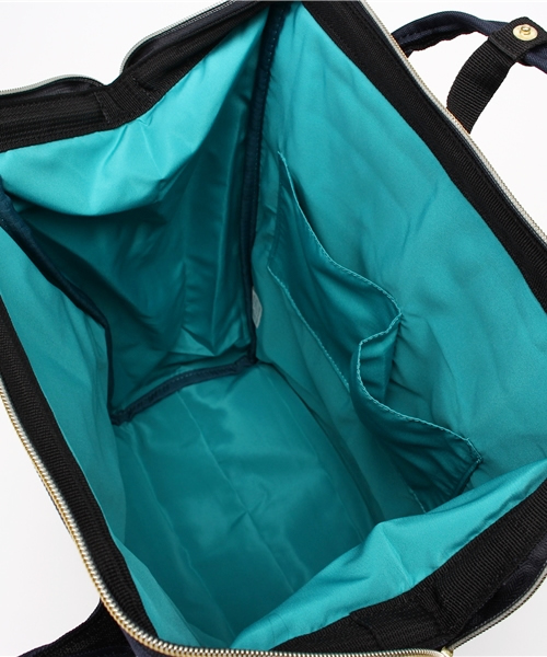 archives（アルシーヴ）の「ポリキャンバスリュックFN（バックパック/リュック・レディース・ブラック/ネイビー・MEDIUM）」の12枚目の写真