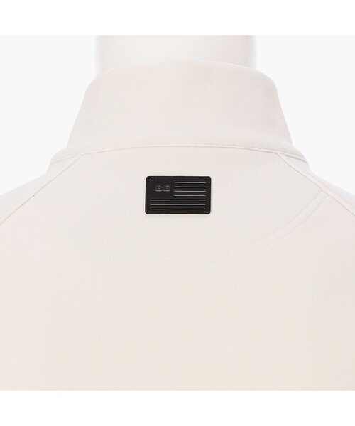 BRIEFING(ブリーフィング)の「【BRIEFING GOLF/ブリーフィングゴルフ】MEN’S BACK PILE HALFZIP TOP(Tシャツ/カットソー・メンズ・アイボリー・L)」の3枚目の写真