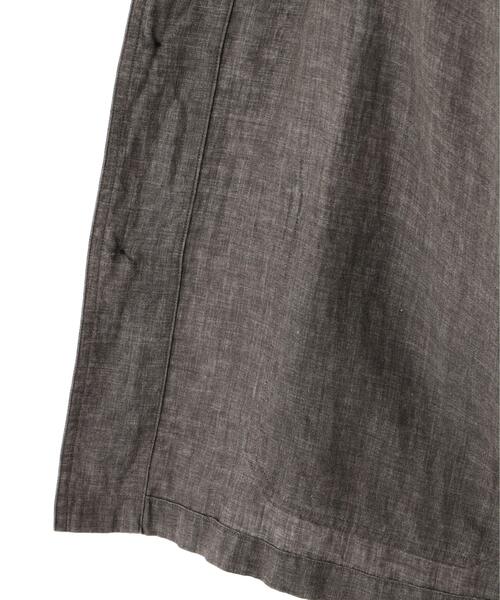YLEVE(イレーヴ)の「YLEVE / LINEN POPLIN JACKET(テーラードジャケット・メンズ・ブラウン/ブラック系その他・3/4)」の12枚目の写真