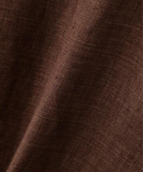 YLEVE(イレーヴ)の「YLEVE / LINEN POPLIN JACKET(テーラードジャケット・メンズ・ブラウン/ブラック系その他・3/4)」の16枚目の写真